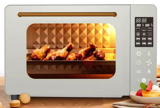 มัลติฟังก์ชั่น Air Fryer Countertop Convection Toaster Oven Bake &amp; Broil 25L 12-In-1