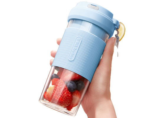 300ML 7.4V Mini Electric Juice Bottle Fruit Blender Machine ชาร์จใหม่ได้